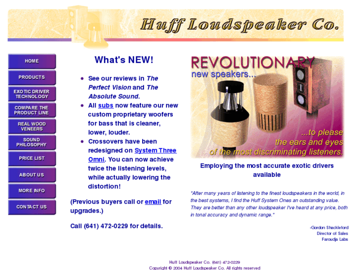 www.huffloudspeaker.com