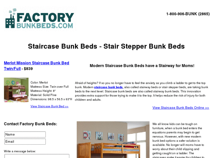 www.modernstaircasebunkbed.com