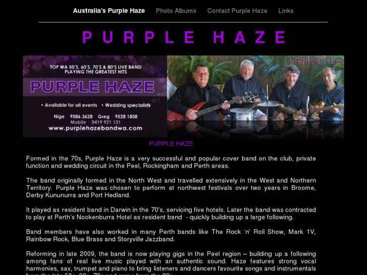 www.purplehazebandwa.com