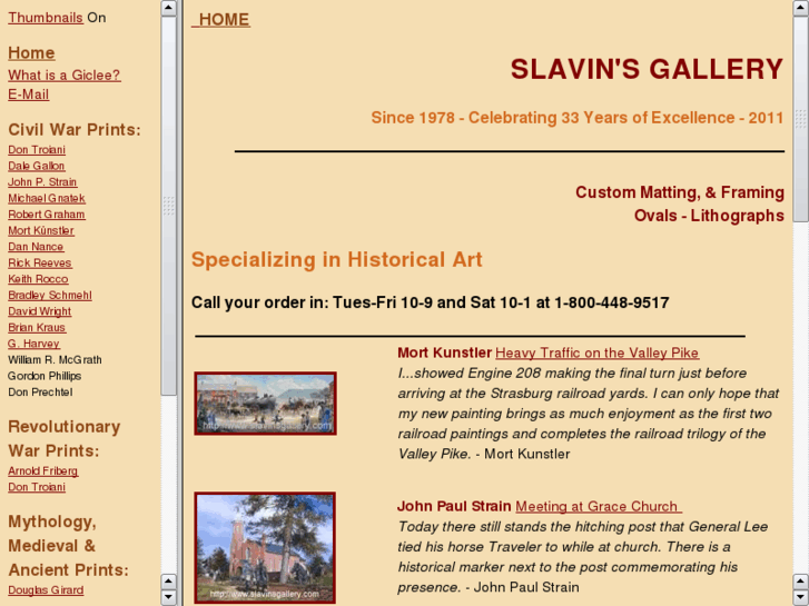 www.slavinsgallery.com