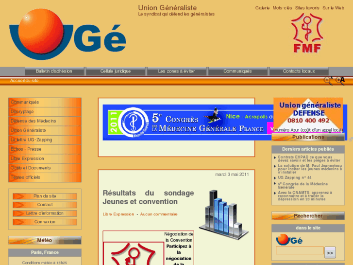 www.uniongeneraliste.info