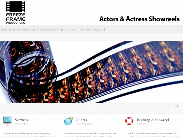 www.actor-showreels.co.uk