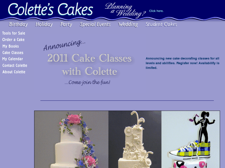 www.colettescakes.com