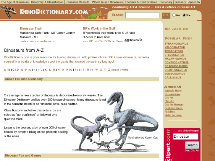 www.dinodictionary.com