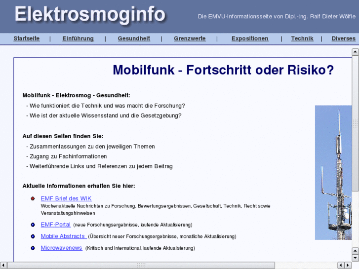 www.elektrosmoginfo.de