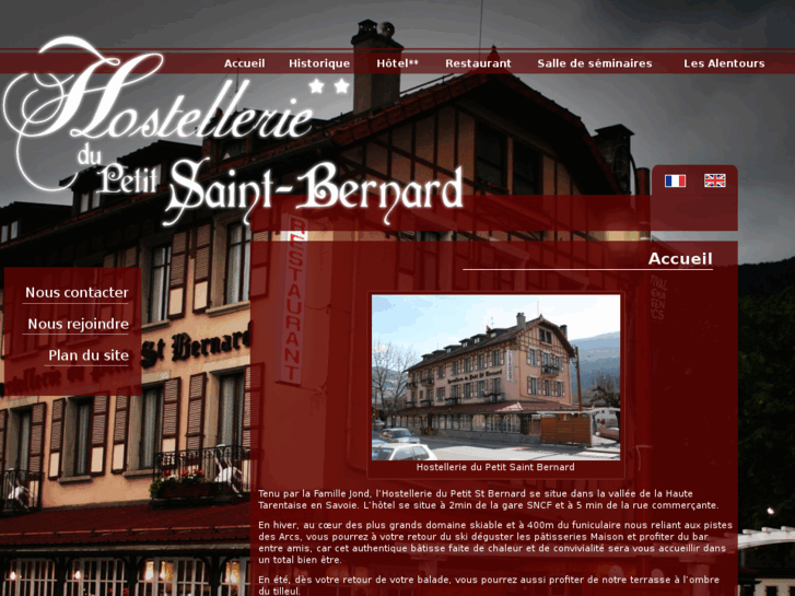 www.hostelleriedupetitsaintbernard.com