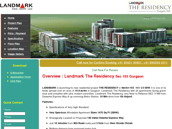 www.landmarktheresidency.co.in