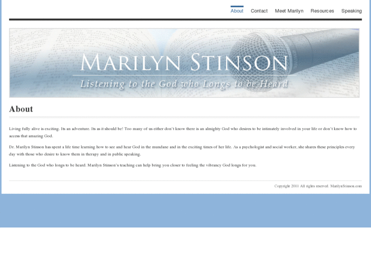 www.marilynstinson.com