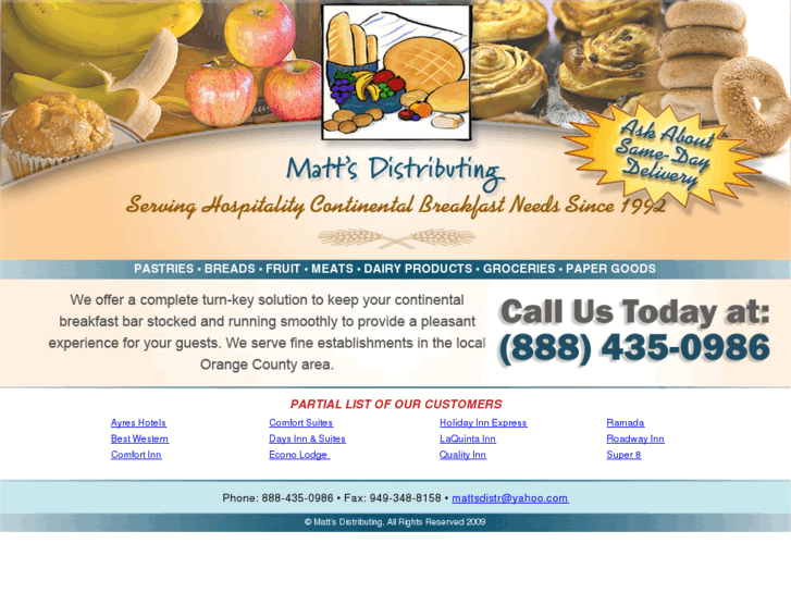 www.mattsdistributing.com