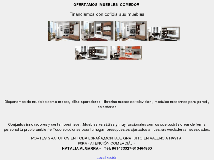 www.mueblesdecomedor.net