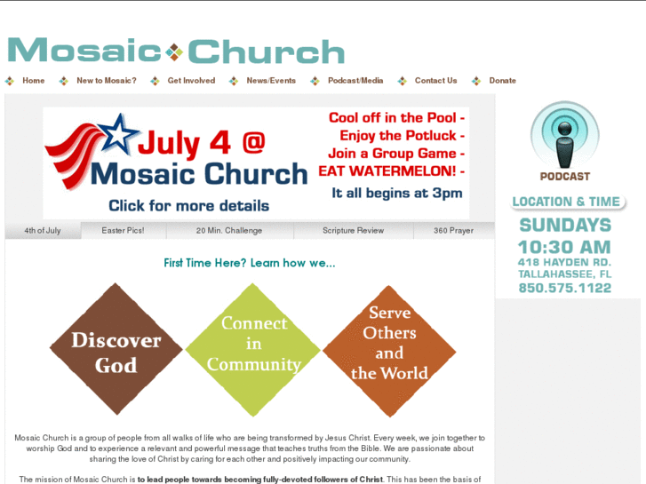 www.mymosaicchurch.com