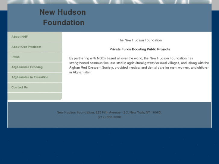 www.newhudsonfoundation.org