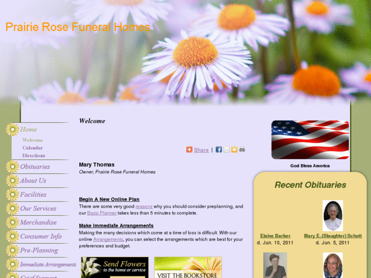 www.prairierosefuneralhomes.com