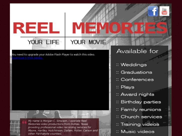 www.reelmemoriesonline.com