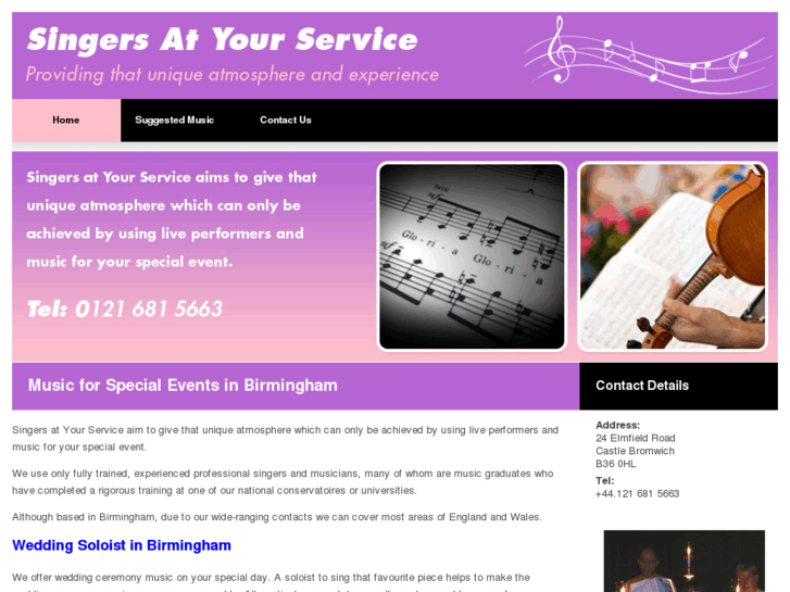 www.singers4u.com