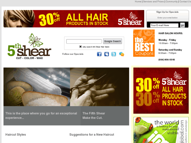 www.5thshearhairsalon.com