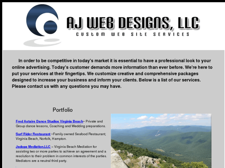 www.ajwebdesigns.net