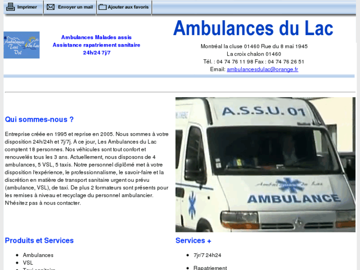 www.ambulances-du-lac.fr