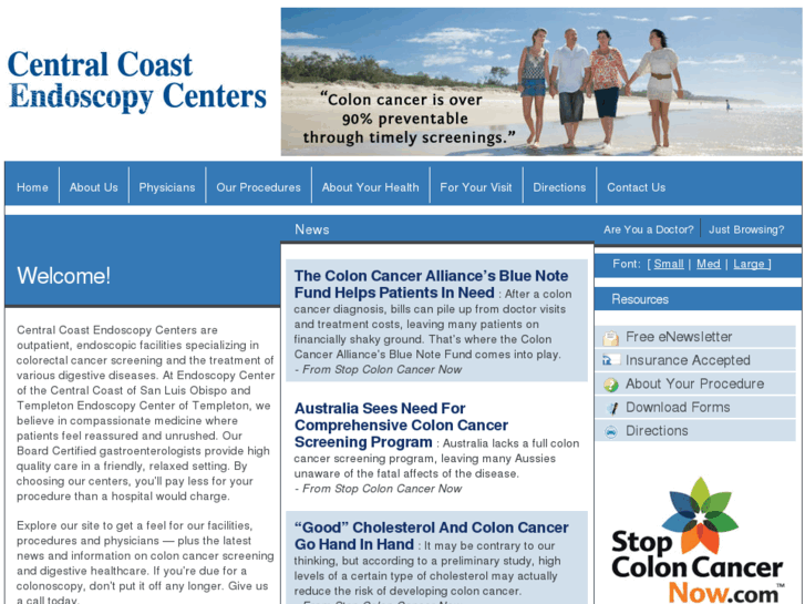 www.centralcoastendoscopycenters.com