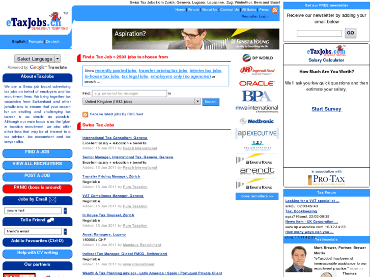 www.etaxjobs.ch