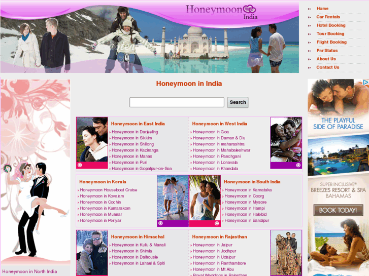 www.honeymoonindia.in