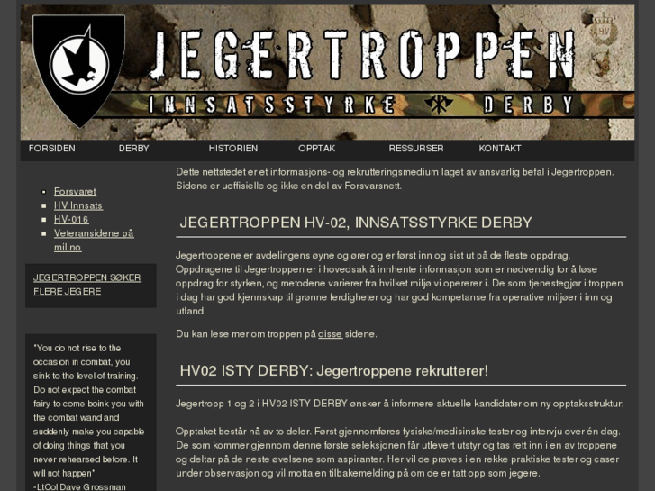 www.jegertroppen.com