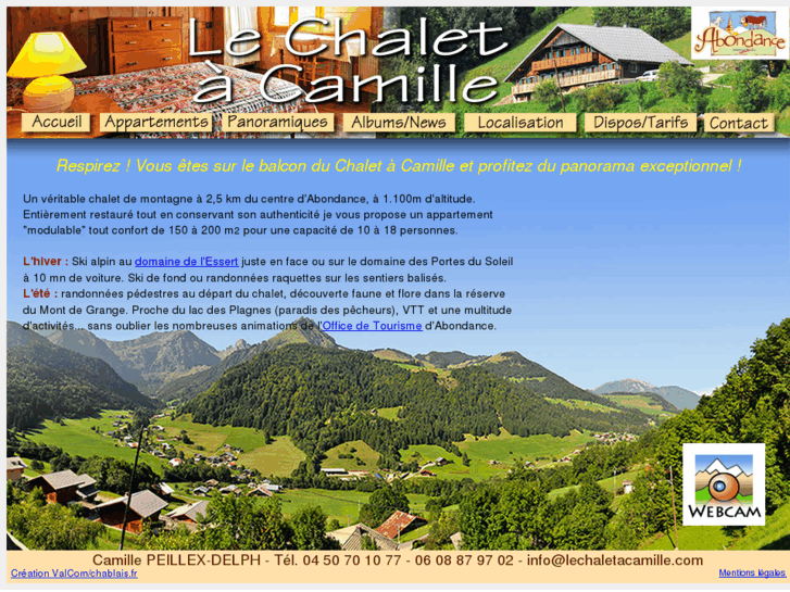 www.lechaletacamille.com