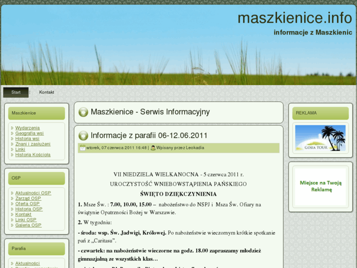 www.maszkienice.info