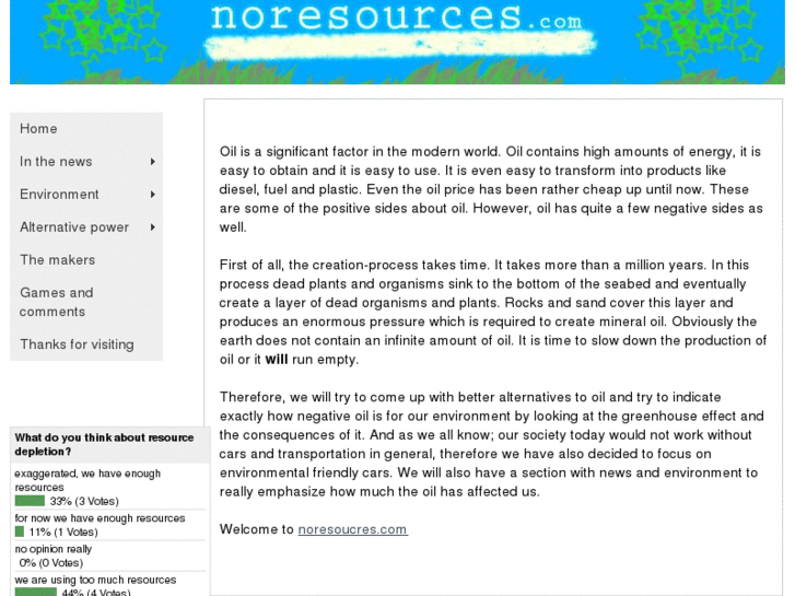 www.noresources.com