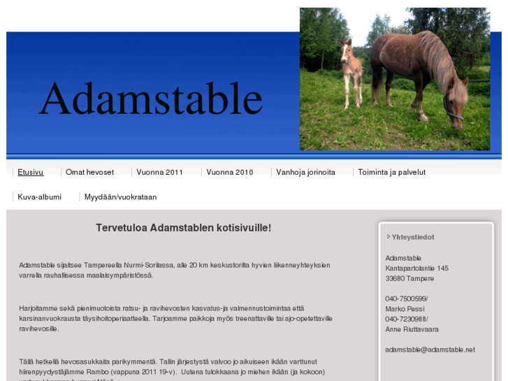 www.adamstable.net