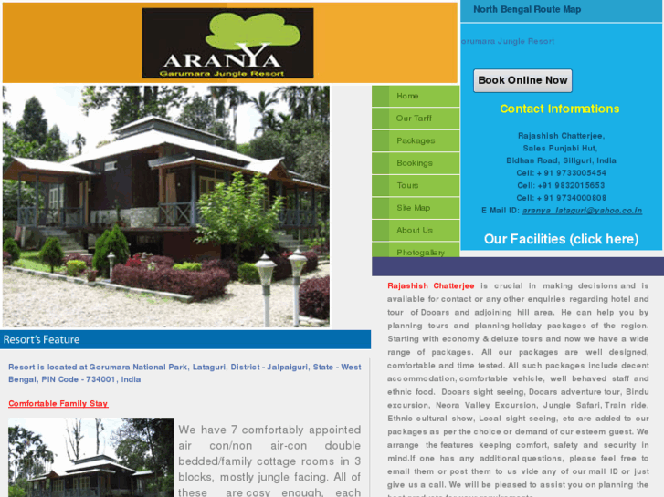 www.aranyajungleresort.com