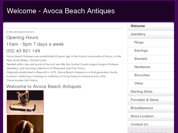 www.avocabeachantiques.com