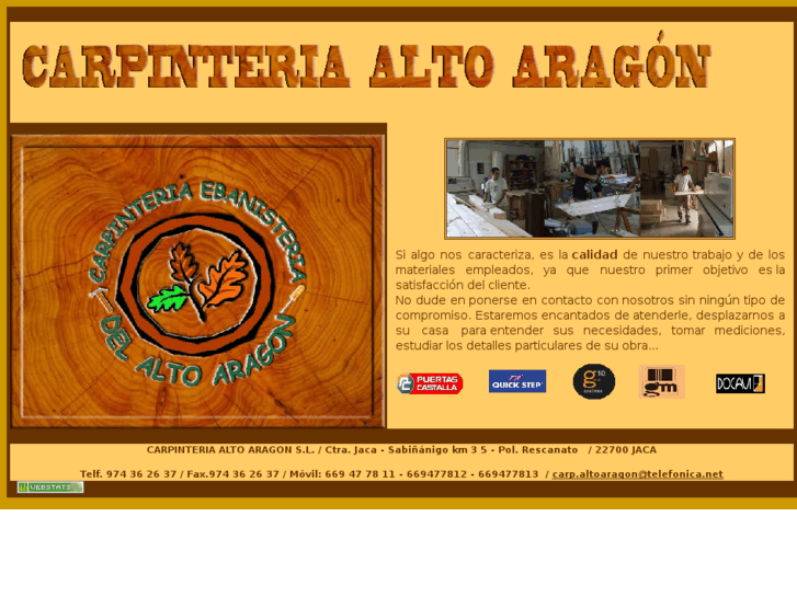 www.carpinteriaaltoaragon.es