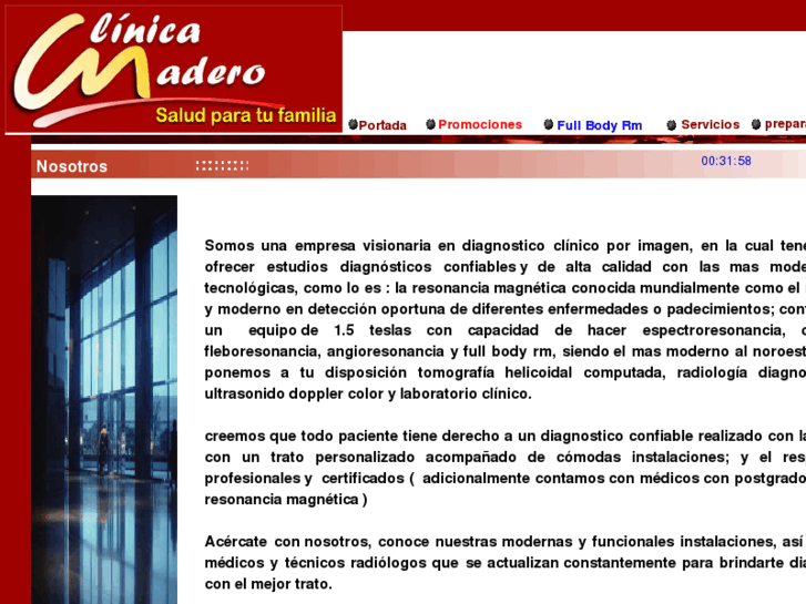 www.clinicamadero.com