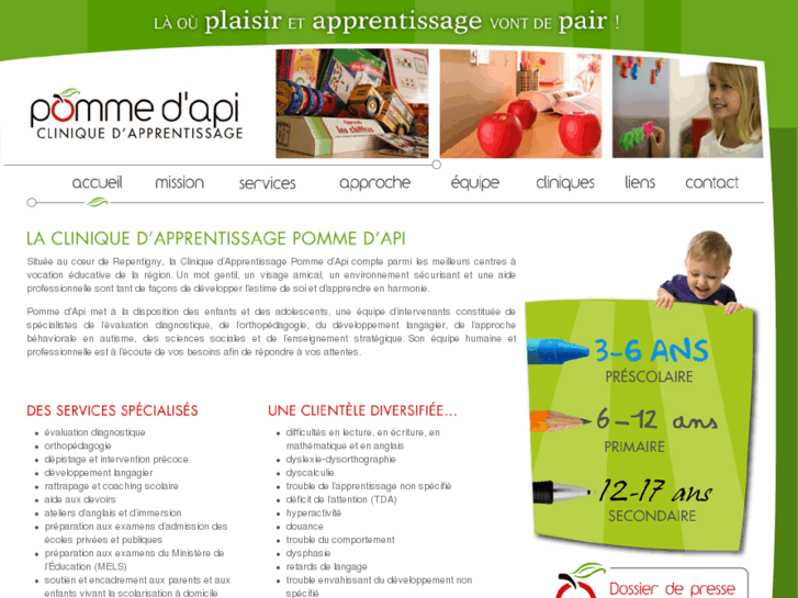 www.cliniquepommedapi.com