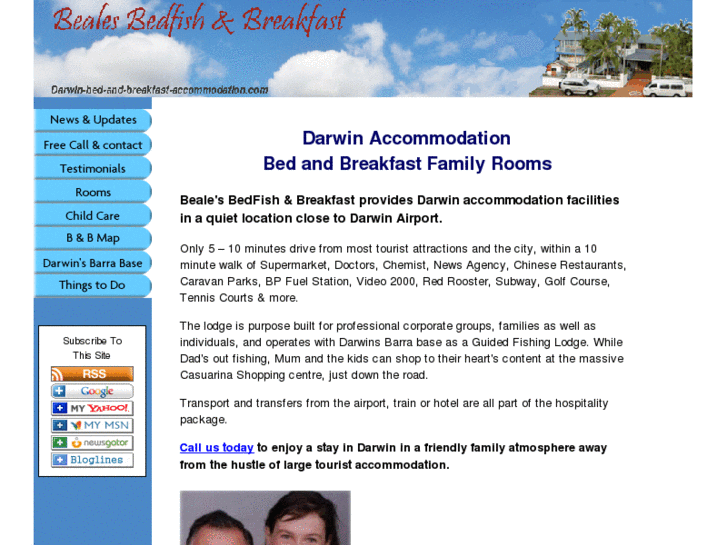 www.darwin-bed-and-breakfast-accommodation.com