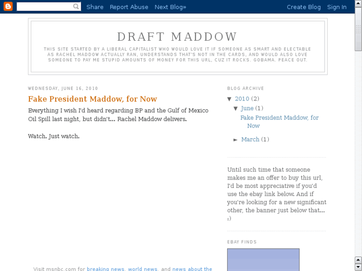 www.draftmaddow.com