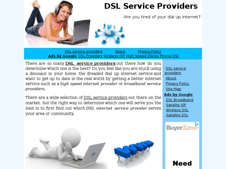 www.dslserviceproviders.org