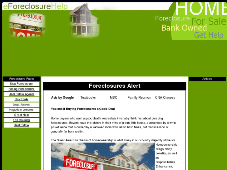 www.eforeclosurehelp.info