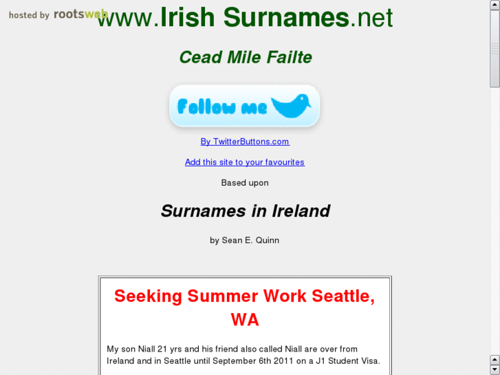 www.irishsurnames.net