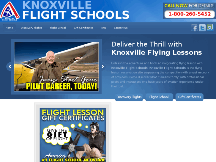 www.knoxville-flightschools.com