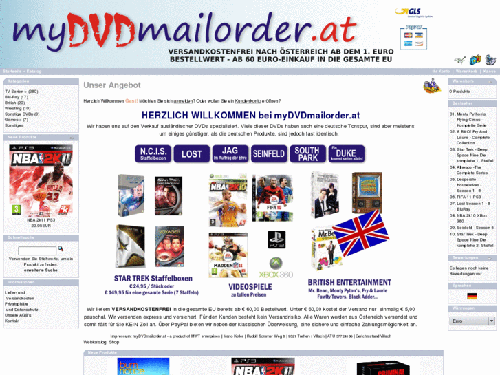 www.mydvdmailorder.at