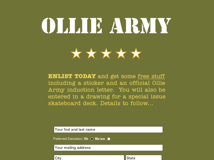 www.olliearmy.com