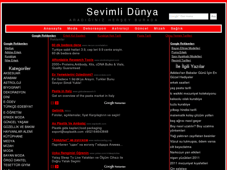 www.sevimlidunya.com