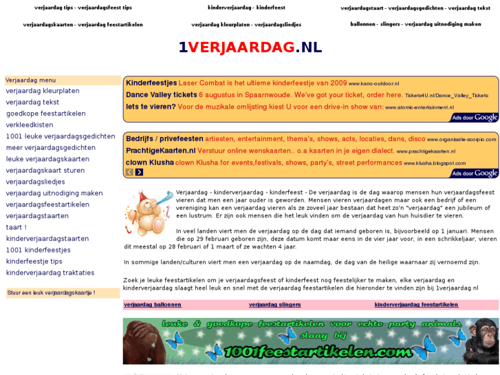 www.1verjaardag.nl