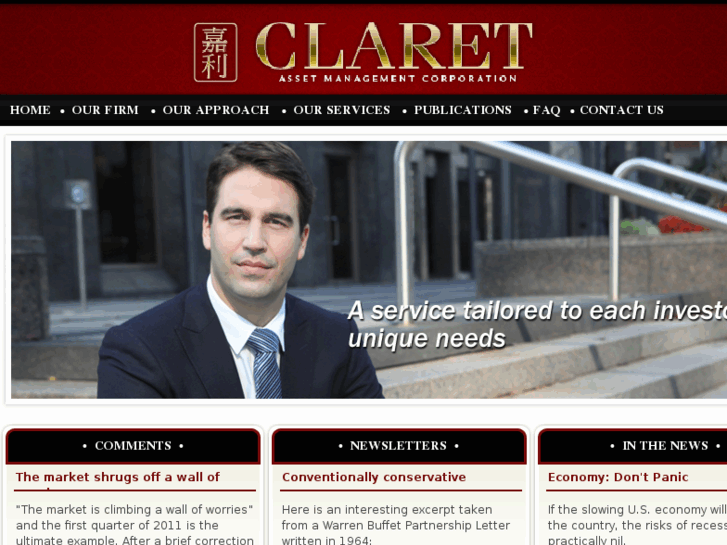 www.claret.ca