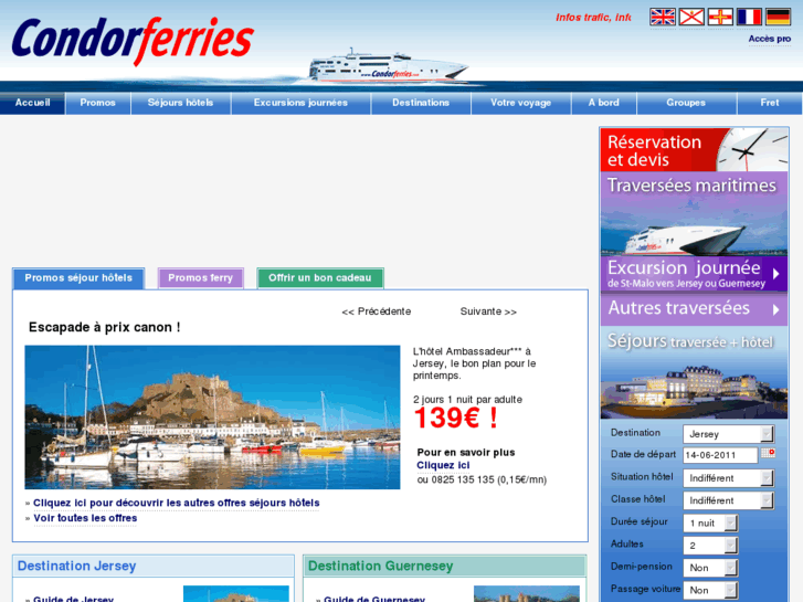 www.condorferries.fr