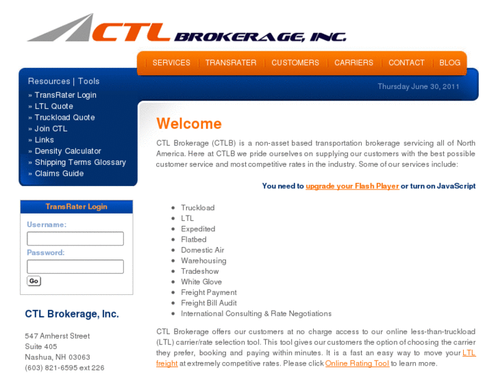 www.ctlbrokerage.com