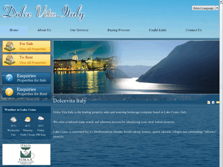 www.dolcevita-italy.com