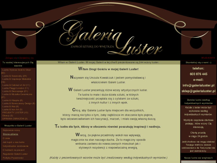 www.galerialuster.pl